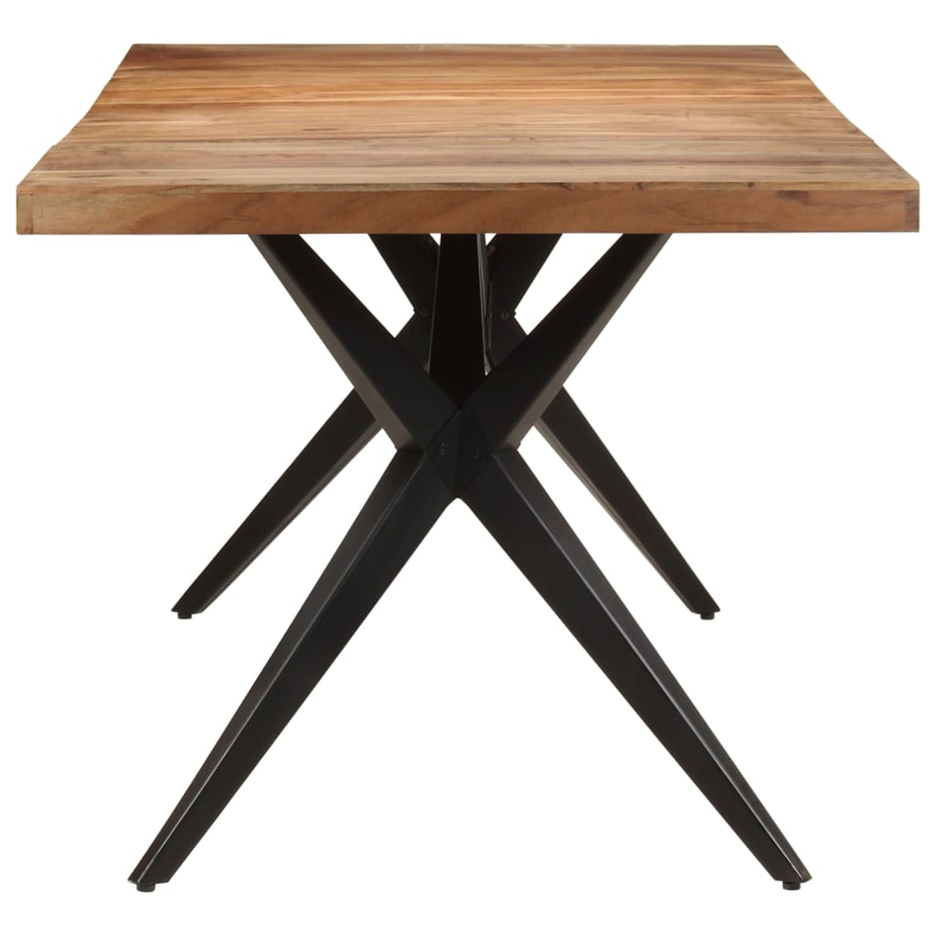 Spisebord 200x90x76 cm heltre akasie