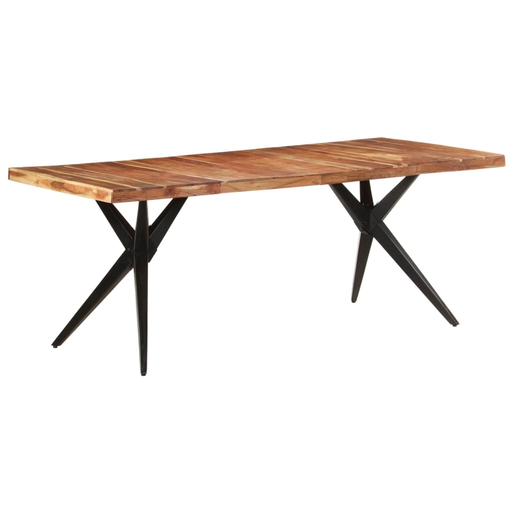 Spisebord 200x90x76 cm heltre akasie
