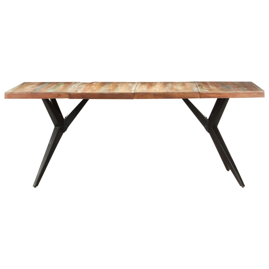 Spisebord 200x90x76 cm gjenvunnet heltre