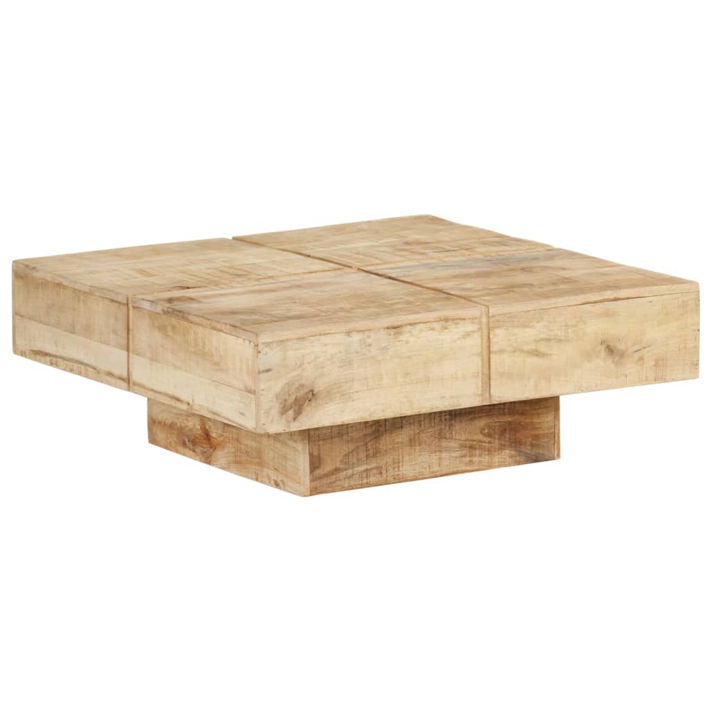 Salongbord 80x80x28 cm heltre mango