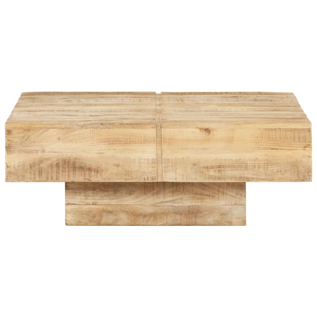Salongbord 80x80x28 cm heltre mango