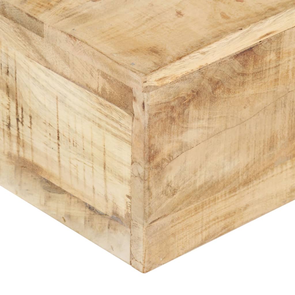 Salongbord 80x80x28 cm heltre mango