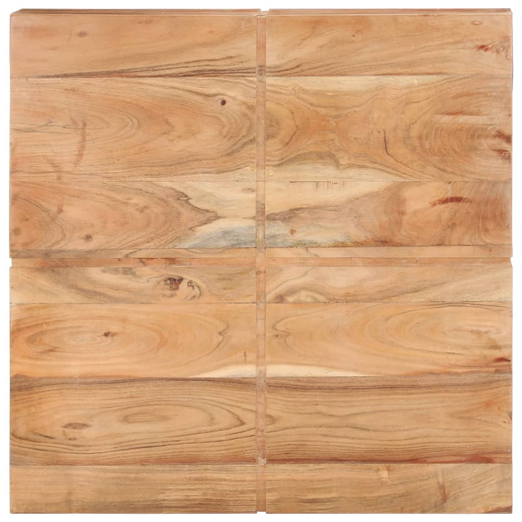 Salongbord 80x80x28 cm heltre akasie