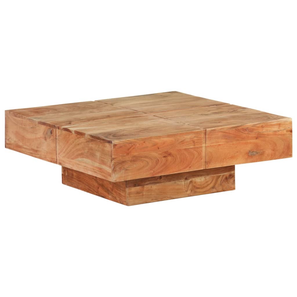 Salongbord 80x80x28 cm heltre akasie