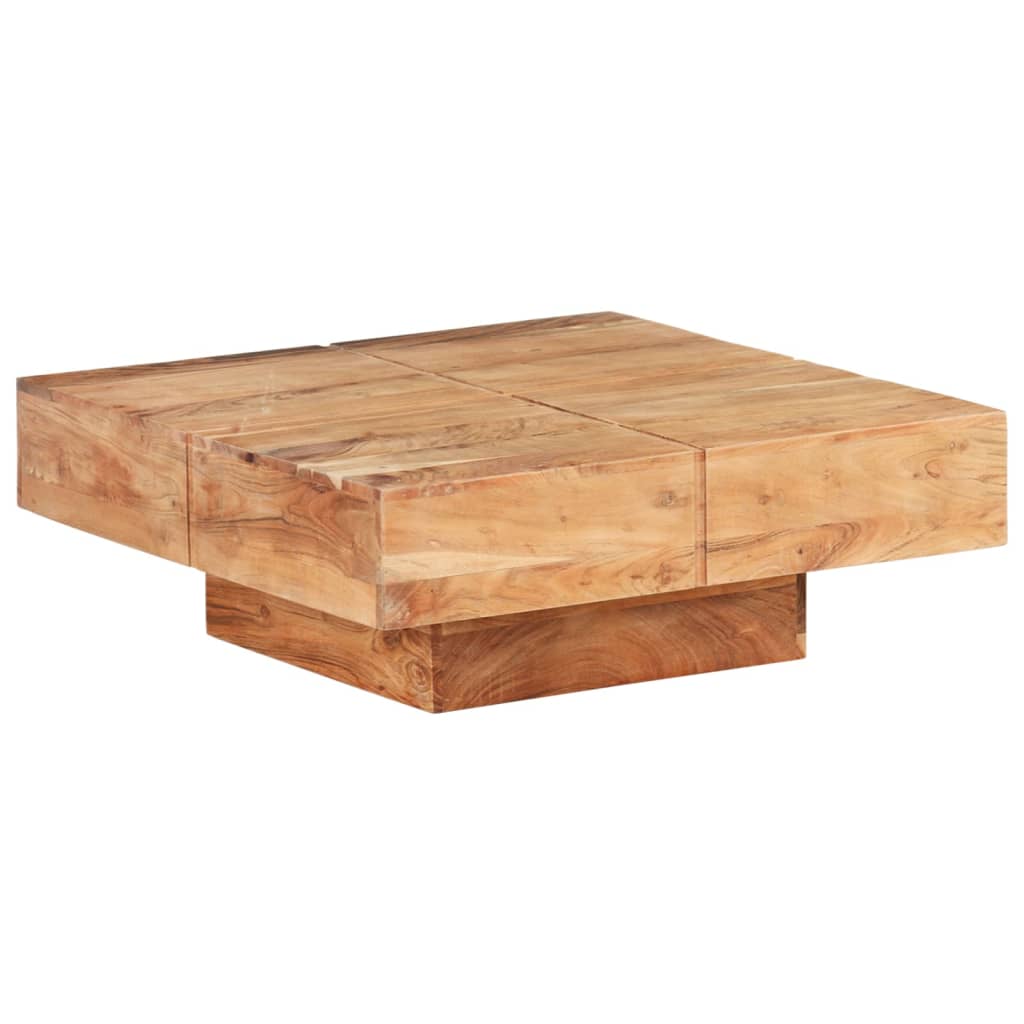 Salongbord 80x80x28 cm heltre akasie