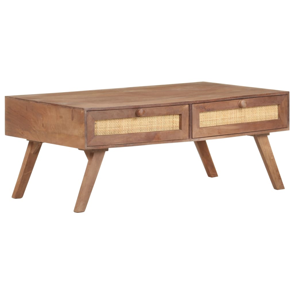 Salongbord 100x60x40 cm heltre mango