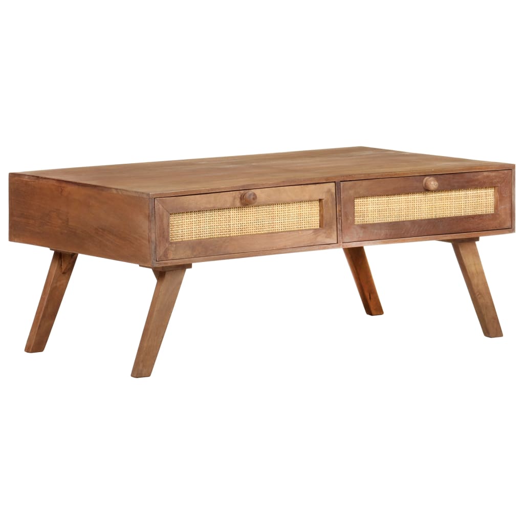 Salongbord 100x60x40 cm heltre mango