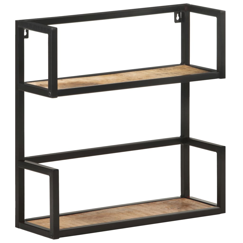 Vegghylle 60x20x60 cm grovt mangotre