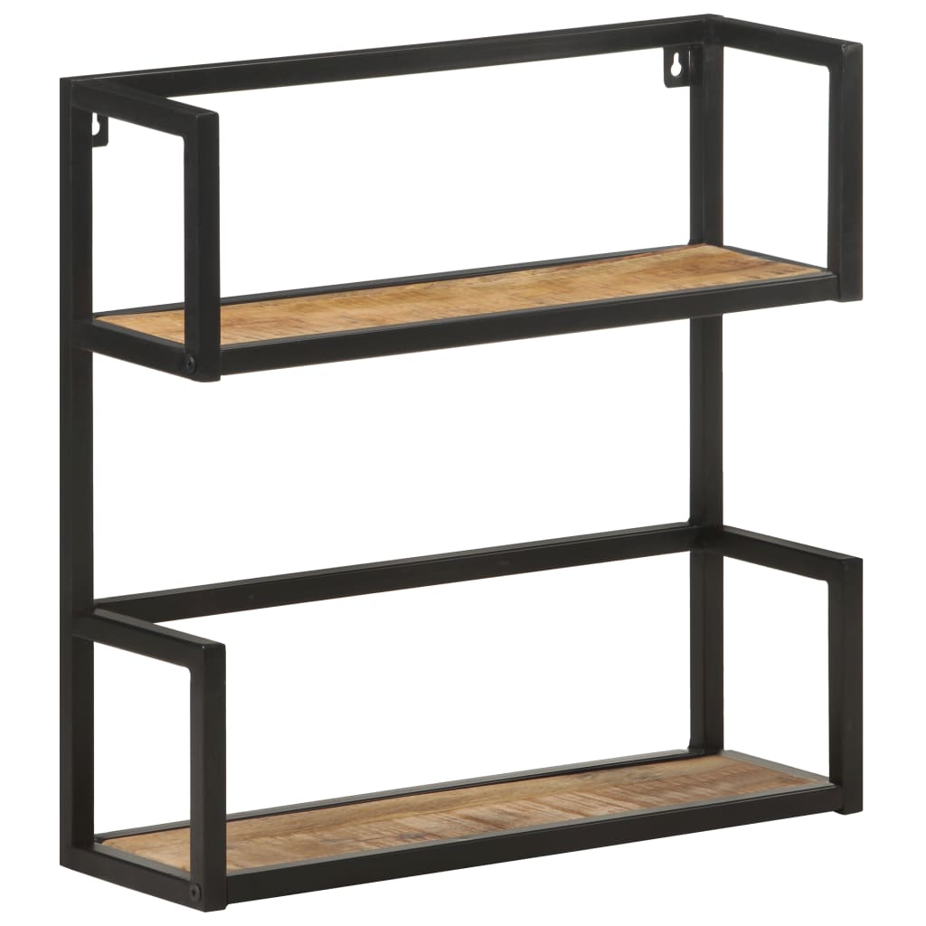 Vegghylle 60x20x60 cm grovt mangotre