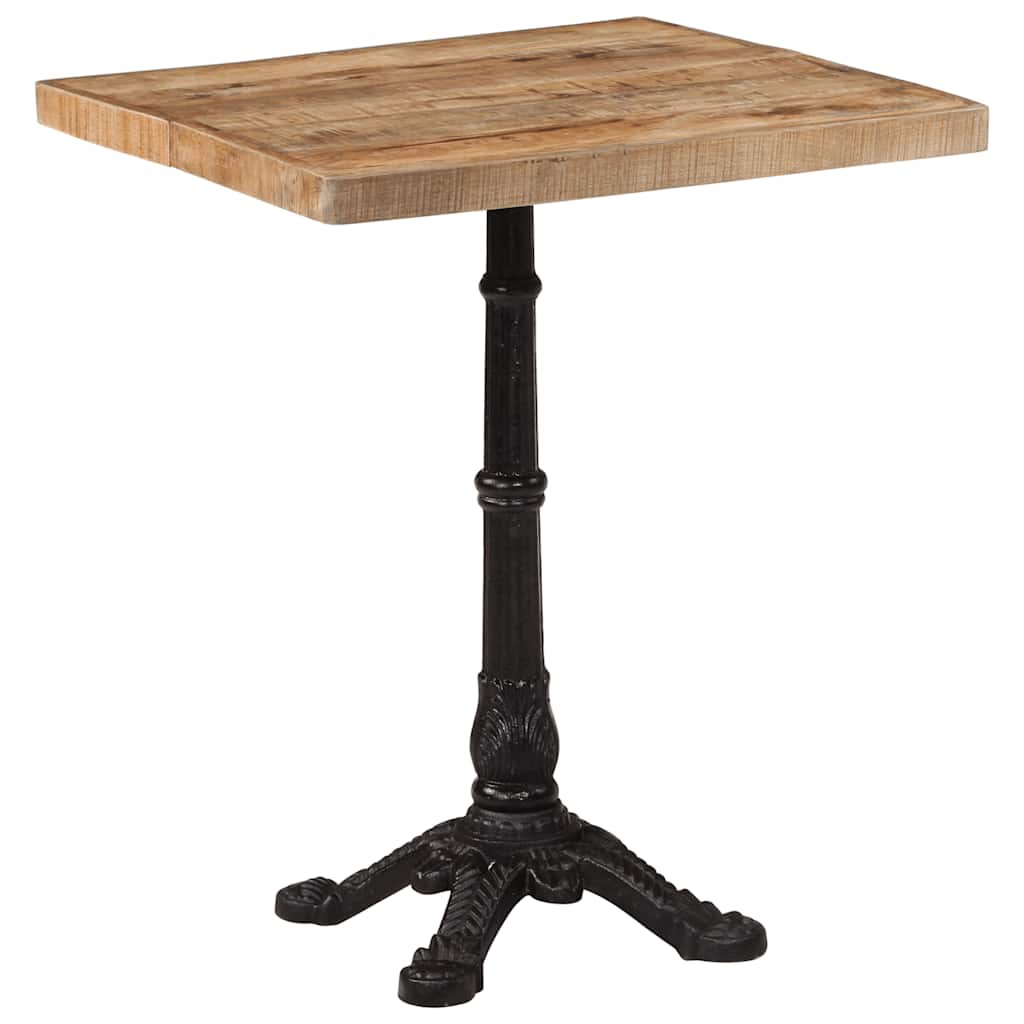 Bistrobord 60x60x77 cm grovt mangotre
