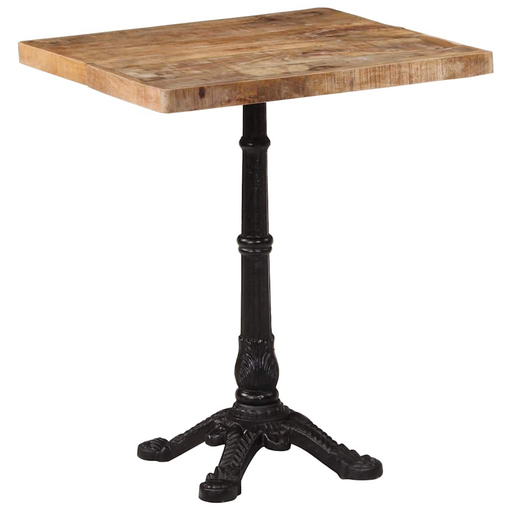 Bistrobord 60x60x77 cm grovt mangotre