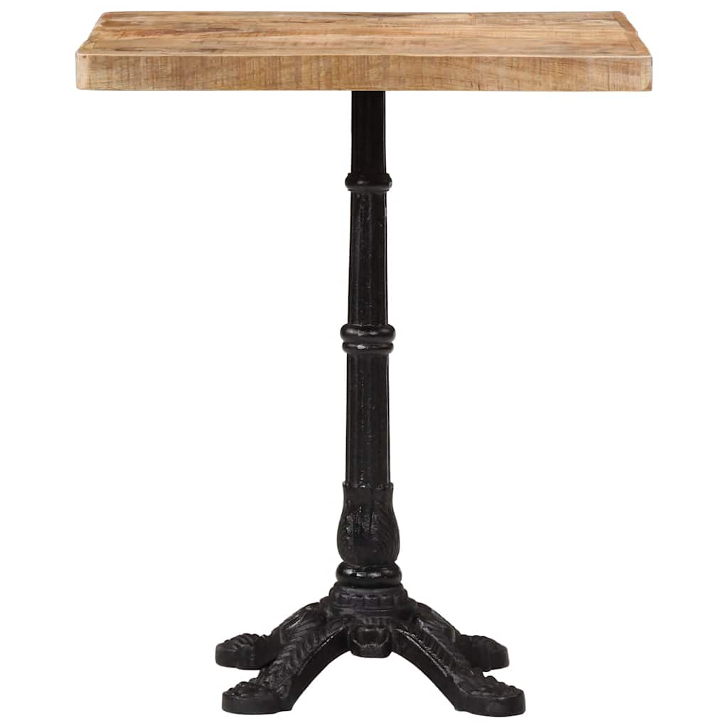 Bistrobord 60x60x77 cm grovt mangotre