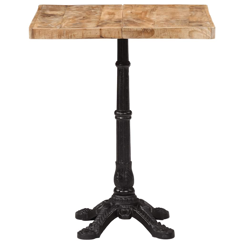 Bistrobord 60x60x77 cm grovt mangotre