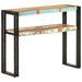 Konsollbord 90x30x75 cm gjenvunnet heltre