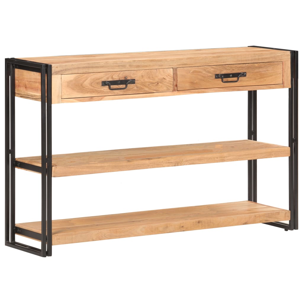 Skjenk 120x30x75 cm heltre akasie
