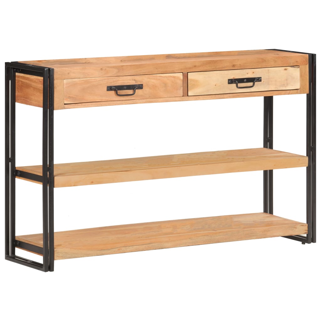 Skjenk 120x30x75 cm heltre akasie