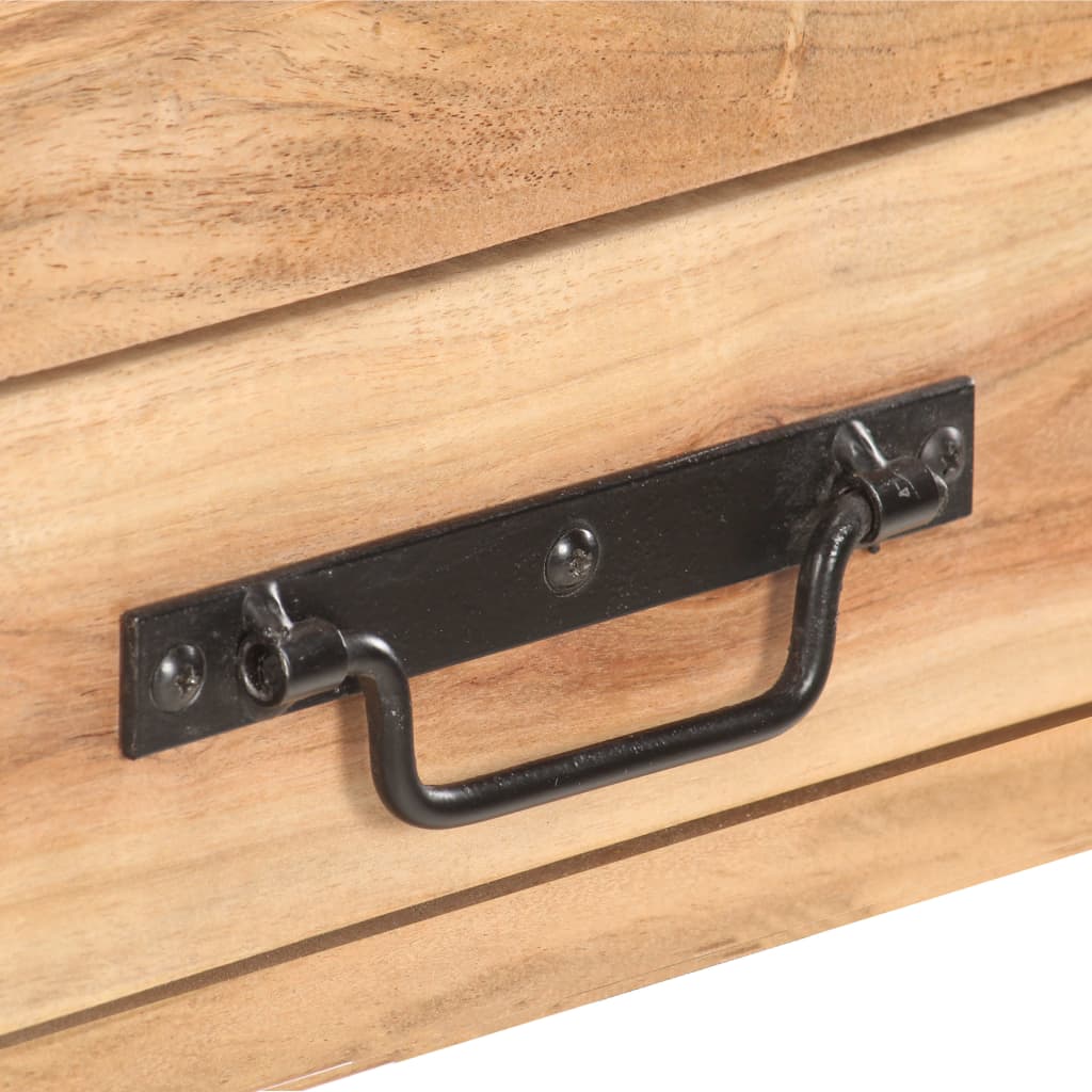 Skjenk 120x30x75 cm heltre akasie