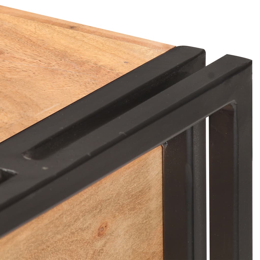 Skjenk 120x30x75 cm heltre akasie
