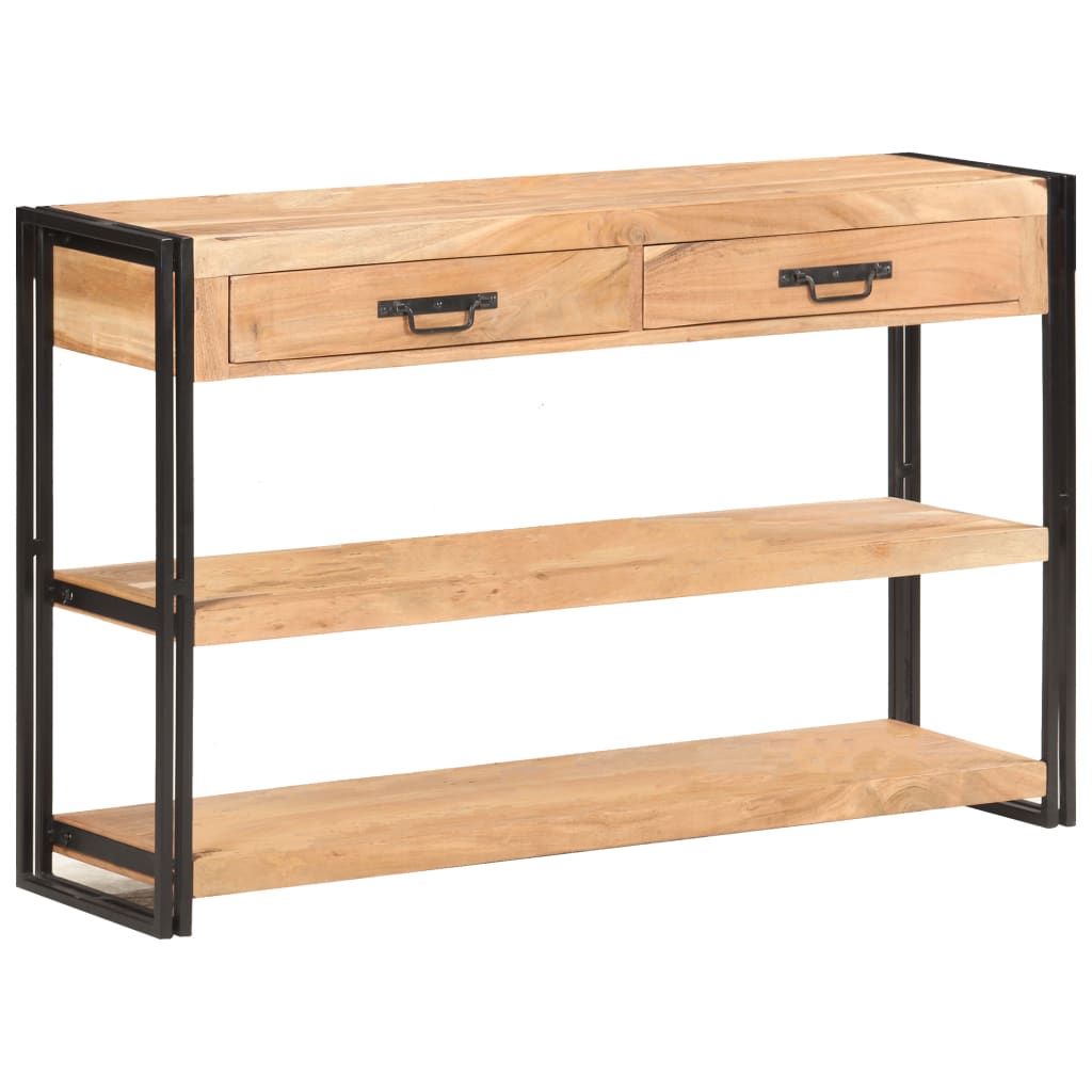Skjenk 120x30x75 cm heltre akasie
