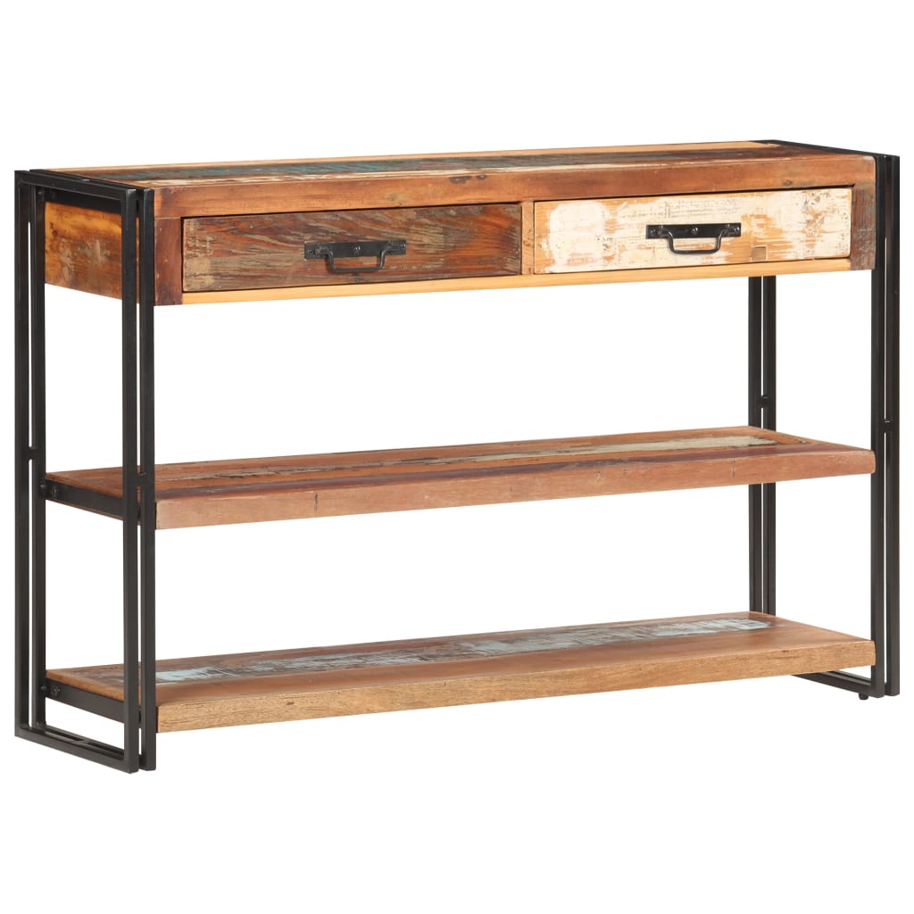 Skjenk 120x30x75 cm gjenvunnet heltre