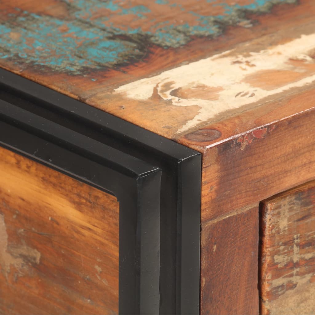 Skjenk 120x30x75 cm gjenvunnet heltre
