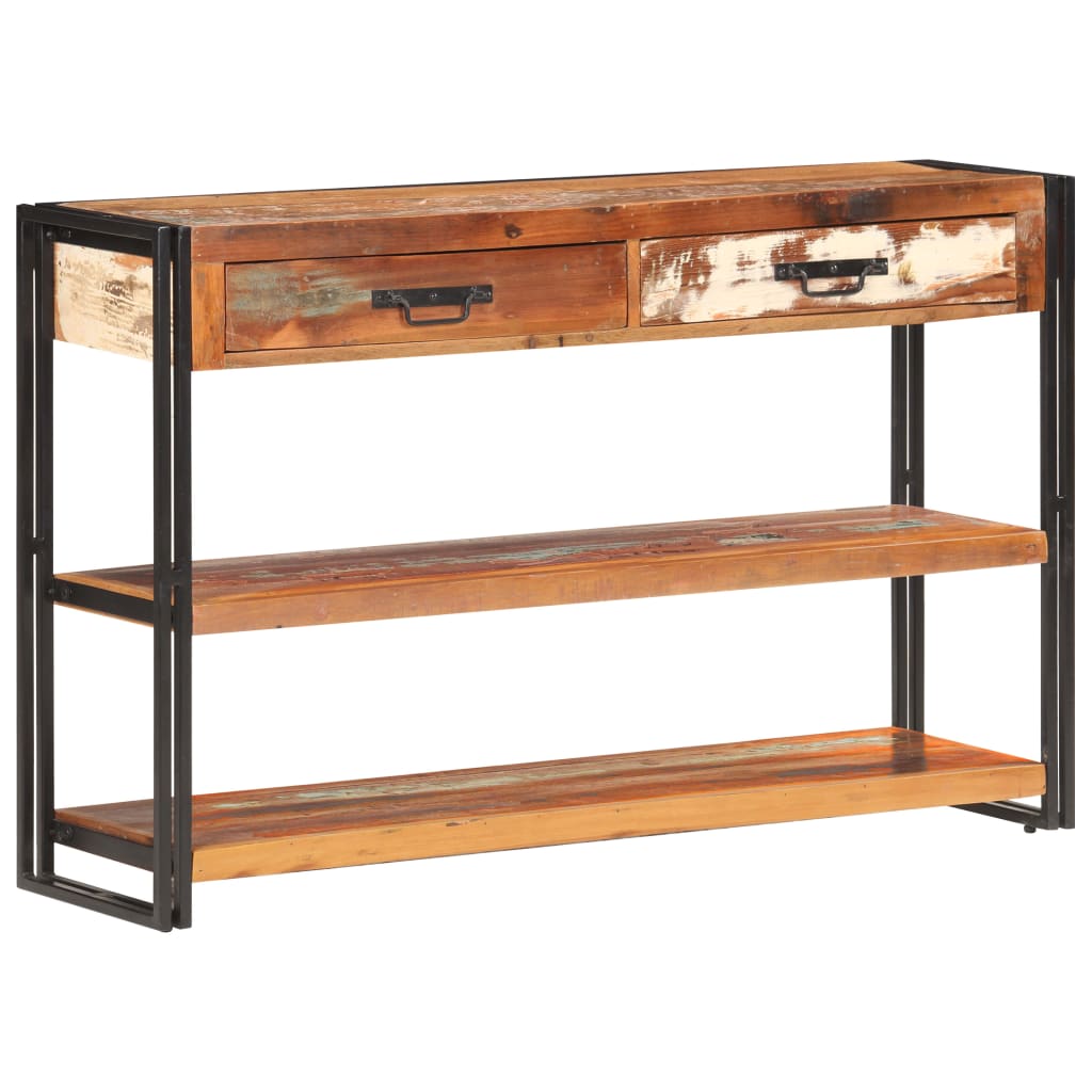 Skjenk 120x30x75 cm gjenvunnet heltre