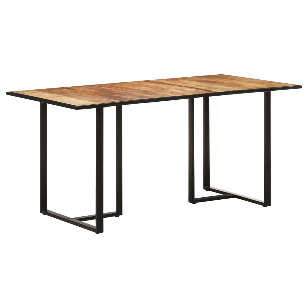 Spisebord 160 cm grovt mangotre