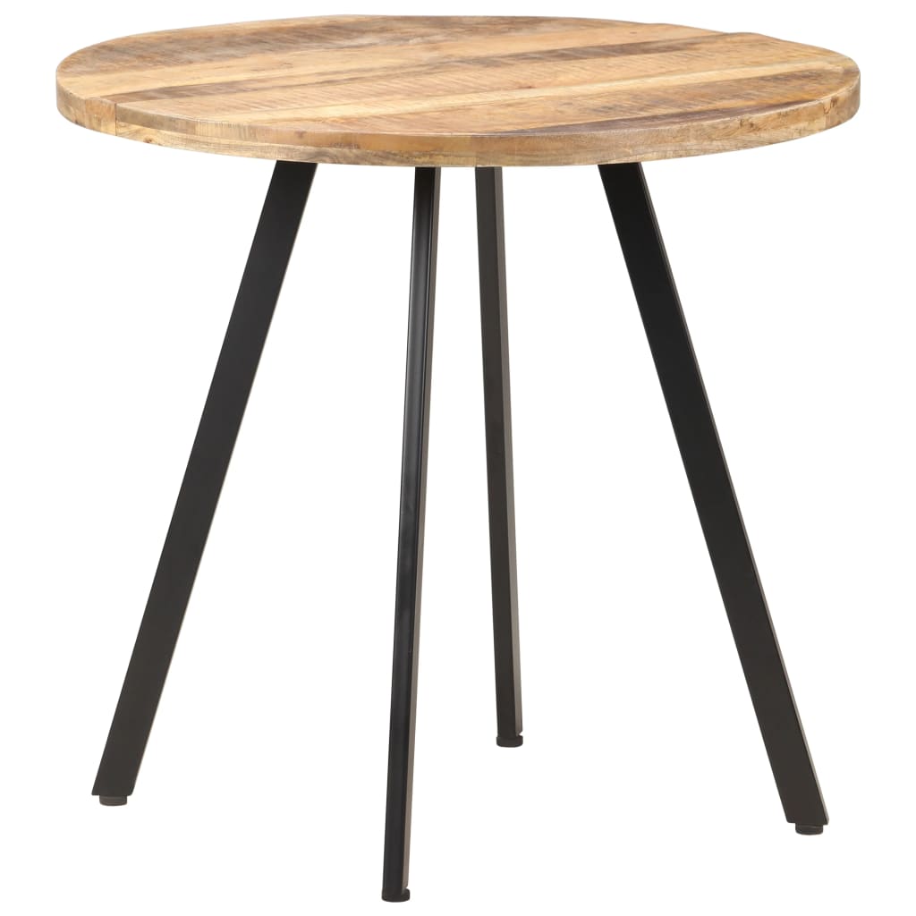 Spisebord 80 cm grovt mangotre