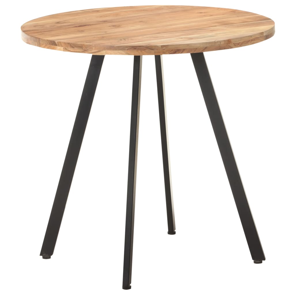 Spisebord 80 cm heltre akasie