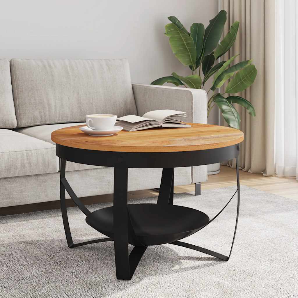 Salongbord Ø68x43 cm heltre akasie