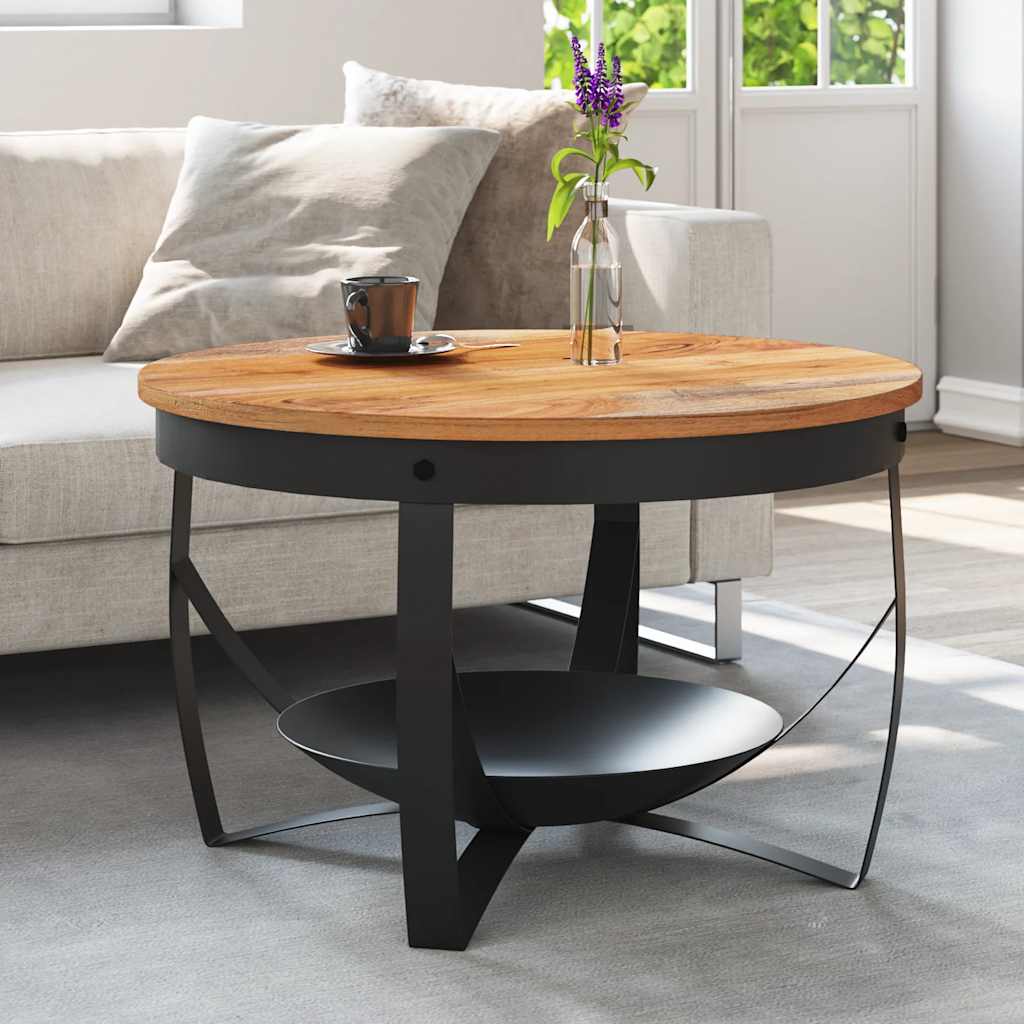 Salongbord Ø68x43 cm heltre akasie