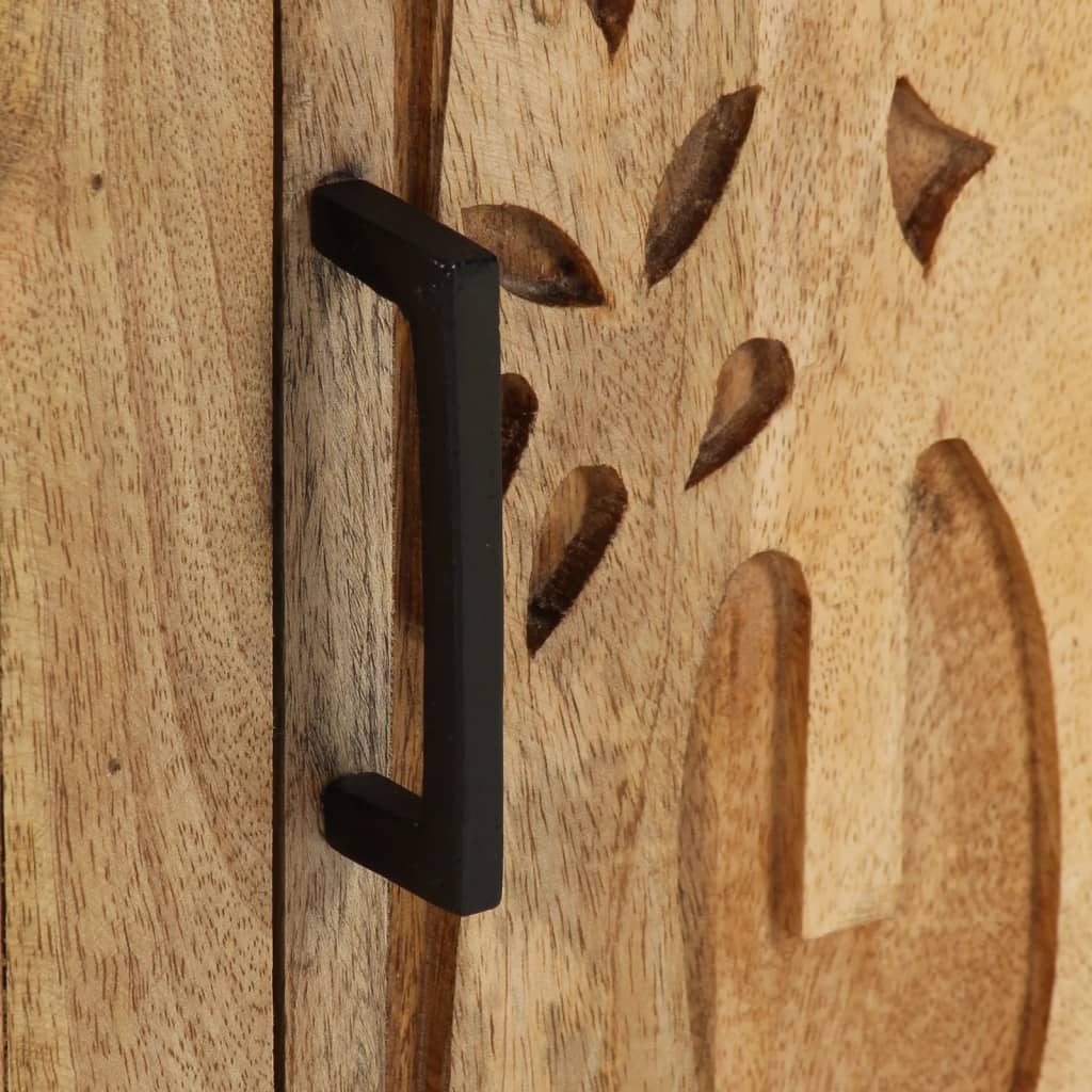 Nattbord 40x30x50 cm heltre mango