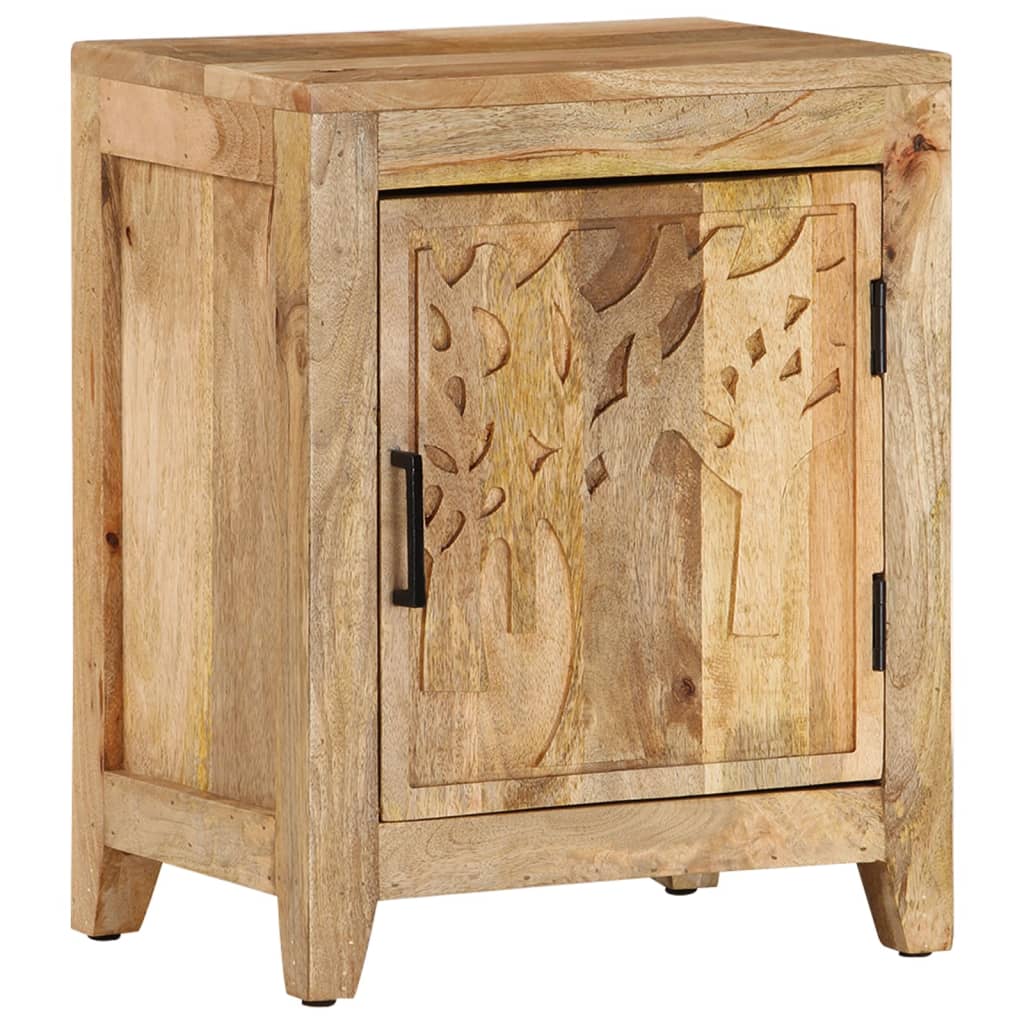 Nattbord 40x30x50 cm heltre mango