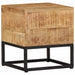 Sidebord 30x30x33 cm grovt heltre mango