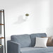 Flytende vegghylle hvit 23x23,5x3,8 cm MDF