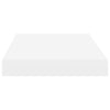 Flytende vegghylle hvit 40x23x3,8 cm MDF