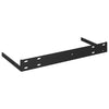 Flytende vegghylle hvit 40x23x3,8 cm MDF