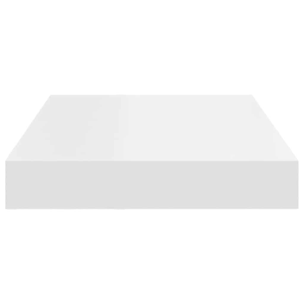Flytende vegghyller 4 stk hvit 40x23x3,8 cm MDF vidaXL