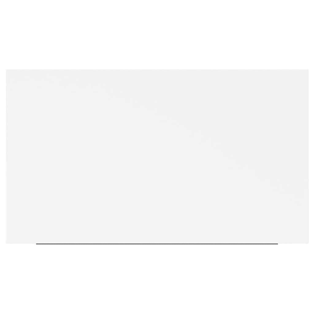 Flytende vegghyller 4 stk hvit 40x23x3,8 cm MDF vidaXL
