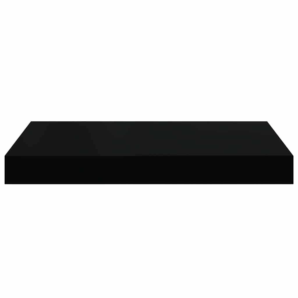 Flytende vegghylle svart 40x23x3,8 cm MDF vidaXL