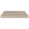 Flytende vegghylle eik 50x23x3,8 cm MDF