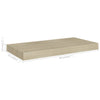 Flytende vegghyller 2 stk eik 50x23x3,8 cm MDF