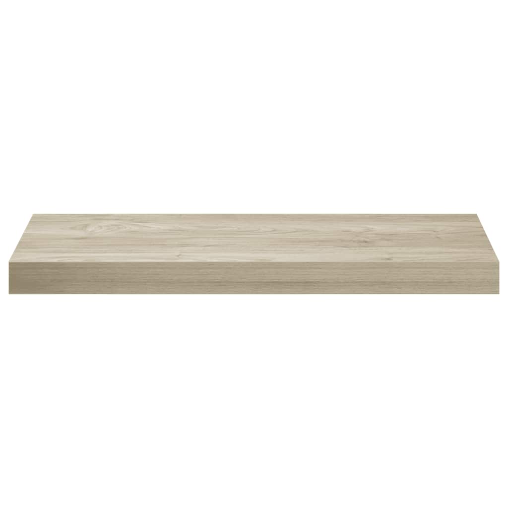 Flytende vegghylle eik 60x23,5x3,8 cm MDF vidaXL