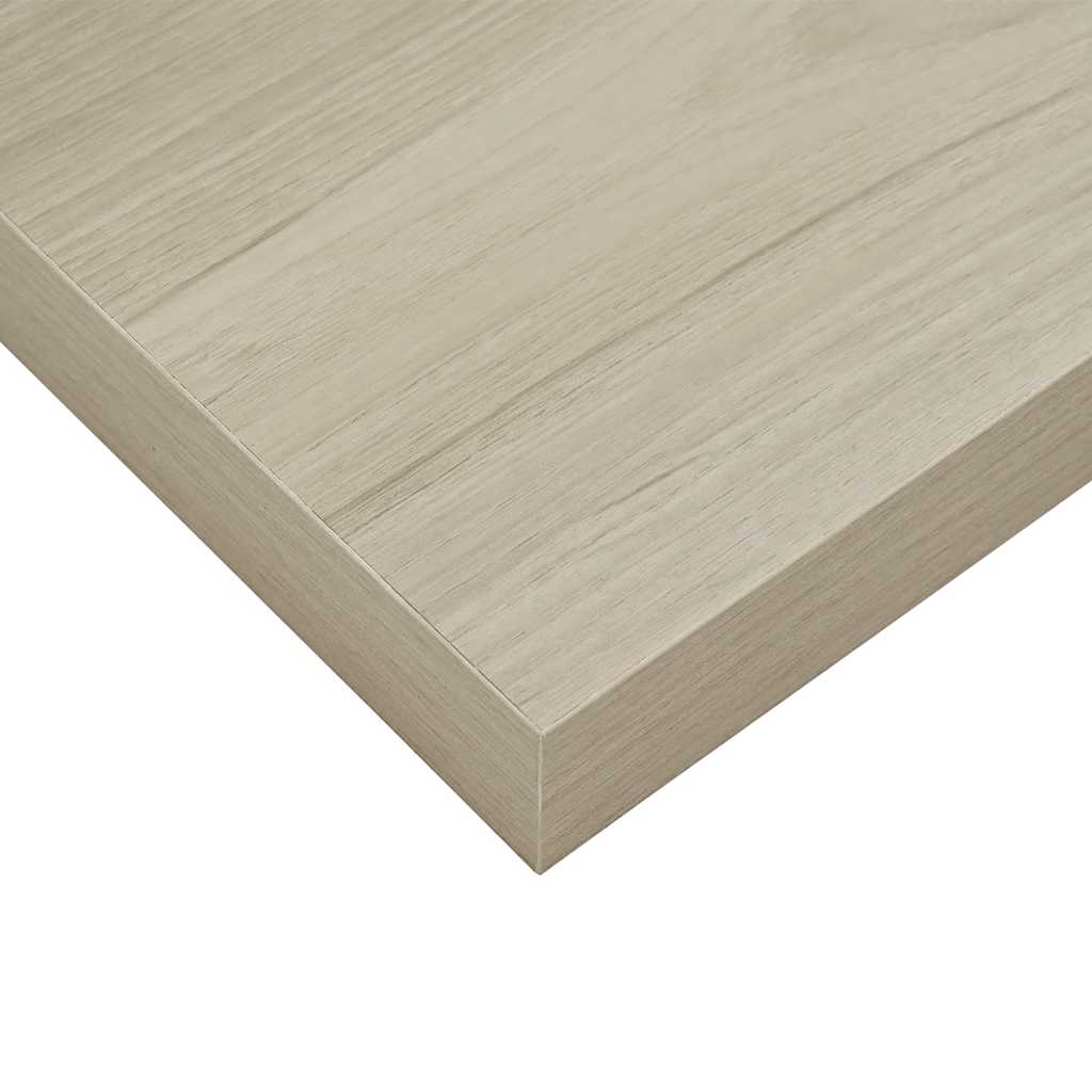 Flytende vegghylle eik 60x23,5x3,8 cm MDF vidaXL