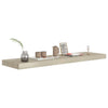 Flytende vegghylle eik 90x23,5x3,8 cm MDF