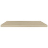 Flytende vegghyller 4 stk eik 90x23,5x3,8 cm MDF