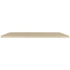 Flytende vegghylle eik 120x23,5x3,8 cm MDF