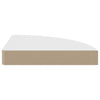 Flytende vegghylle hvit 25x25x3,8 cm MDF
