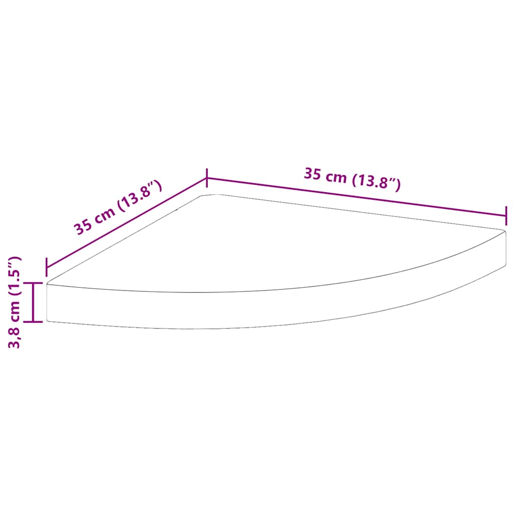 Flytende vegghyller 4 stk svart 35x35x3,8 cm MDF
