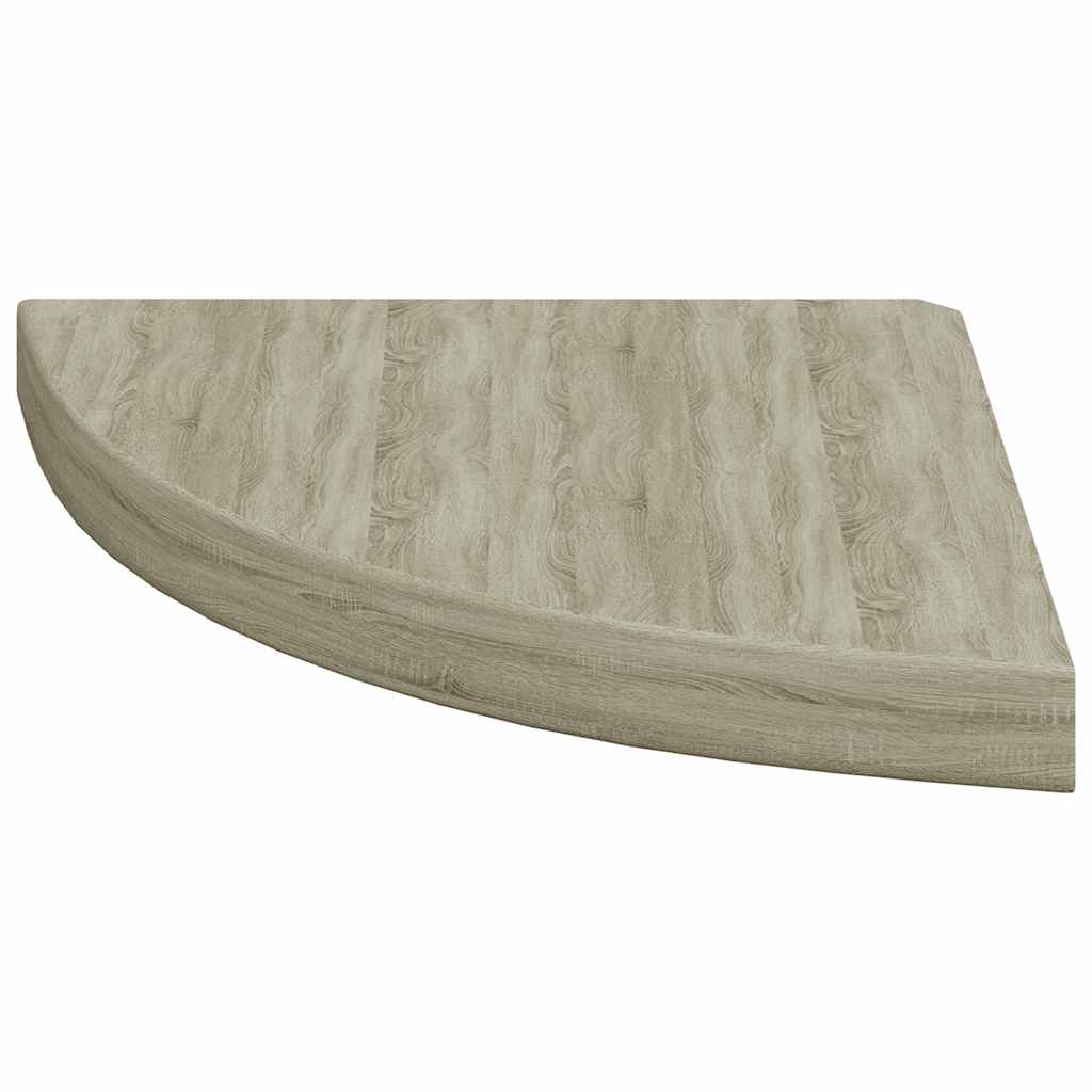 Flytende vegghylle eik 35x35x3,8 cm MDF
